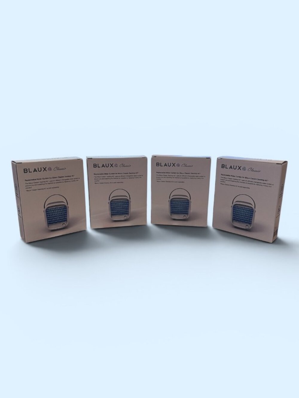 Blaux Replaceable Water Curtain for Blaux Classic Desktop AC (Set of 4) - NEW